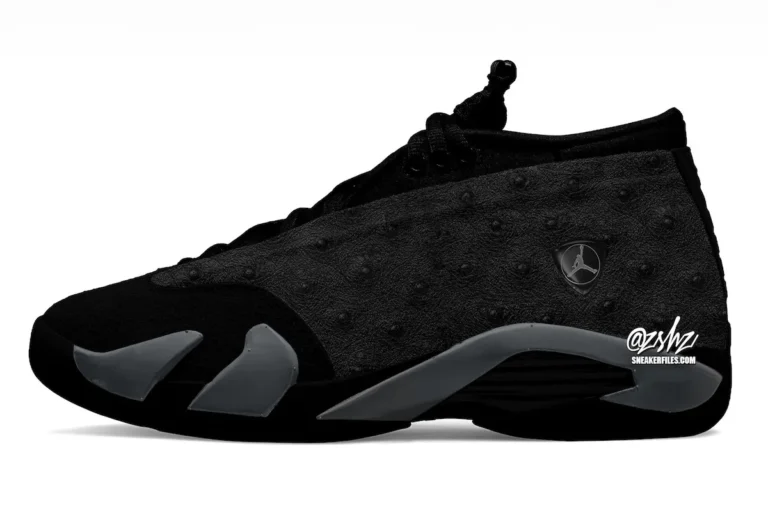 Air Jordan 14 Low “Black Pack” Drops in All-Black for October 2026 — Sneakers