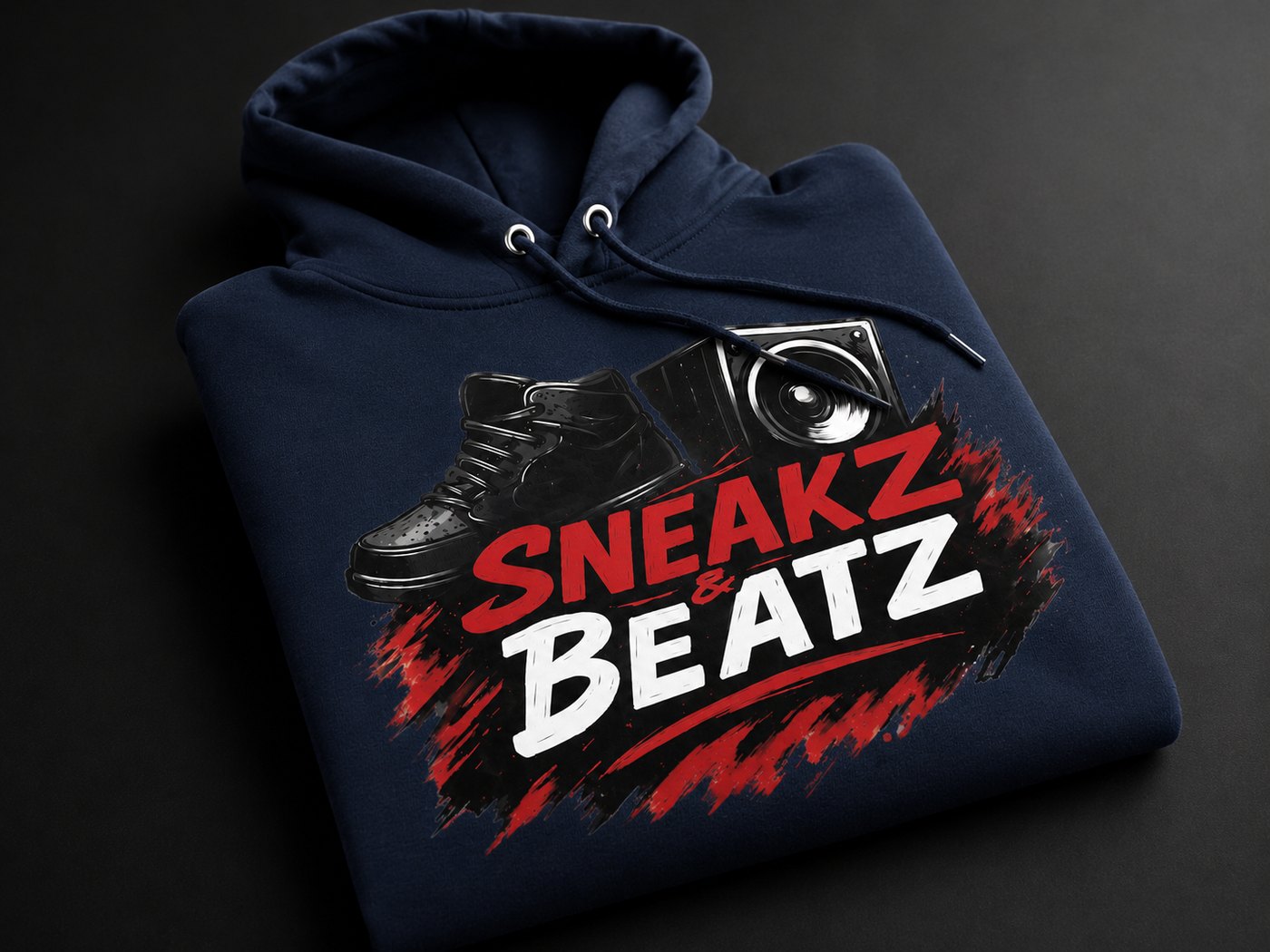 S&B Classic Hoodie — Navy