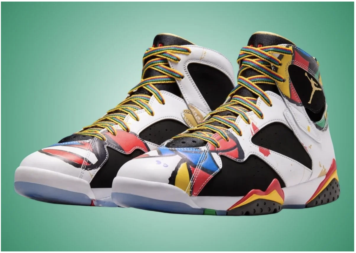 The 1,000-Pair Jordan 7 ‘Miro’ Is Now a General Release